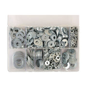 Connect Assorted Form C Flat Washers Box 800pc 31863 Tool Connection - Dynamic Drive