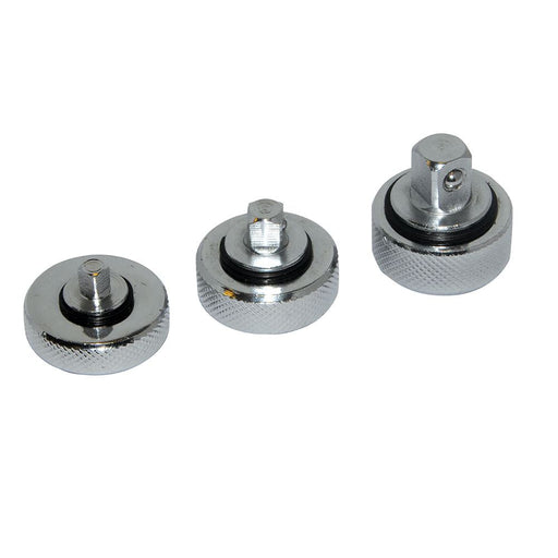 Silverline Palm Ratchet Set 3pce 1/4, 3/8 & 1/2" Silverline - Dynamic Drive