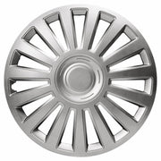 15" Lux Multi-Spoke Wheel Trims Hub Caps Covers Protectors Set of 4 ABS Plastic Versaco  - Dynamic Drive