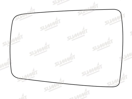 Summit Stick-On Standard Mirror Glass fits Alfa 75 LHS Summit - Dynamic Drive