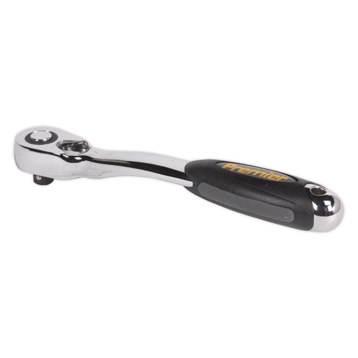 Sealey Ratchet Wrench 1/4"Sq Drive Offset Pear-Head with Flip Reverse AK7946 Sealey - Dynamic Drive
