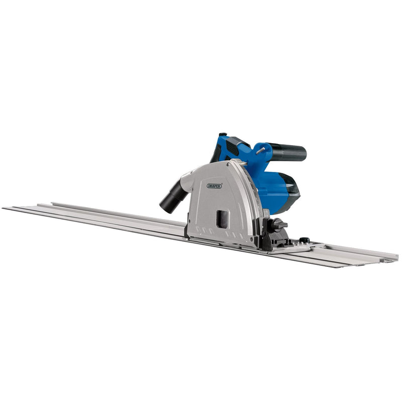 Draper Plunge Saw with Rail, 165mm, 1200W 57341 Draper - Dynamic Drive