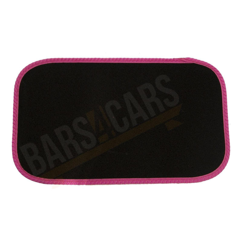 Saxon VR Cerise Embroidered Edging Car Mat Set (Front & Rear) Universal Sakura  - Dynamic Drive