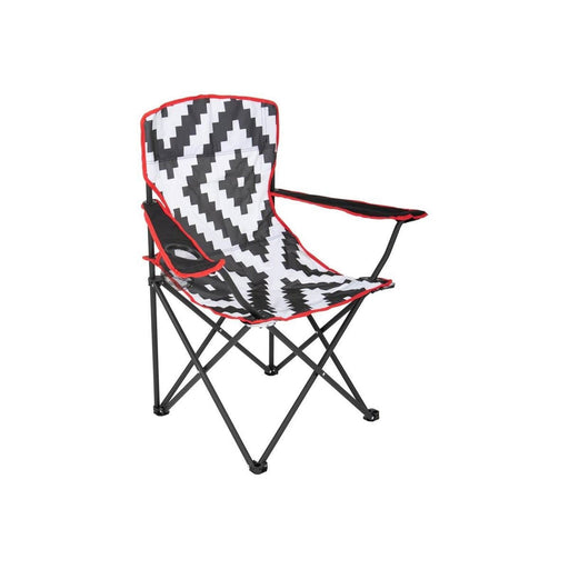 Bo-Camp Urban Collection Folding Chair Madison Black/White Bo-Camp - Dynamic Drive