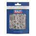 Sealey Stainless Steel Flat Washer DIN 125 - M10 A2 - Pack of 100 SSW10 Sealey - Dynamic Drive