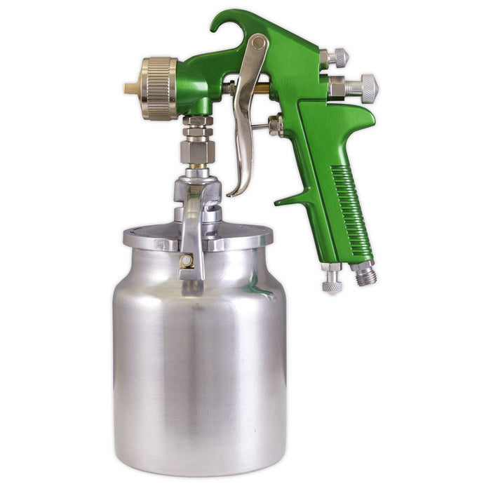 Sealey Suction Feed Spray Gun 2.5mm Set-Up S725 Sealey - Dynamic Drive