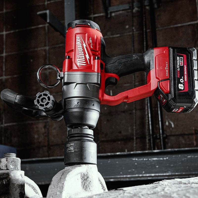 M18 ONE-KEY FUEL 2nd Gen. 1" High Torque Impact Wrench with Friction Ring Kit Milwaukee - Dynamic Drive