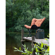 Bo-Camp Industrial Collection Butterfly Chair Himrod Clay Bo-Camp - Dynamic Drive