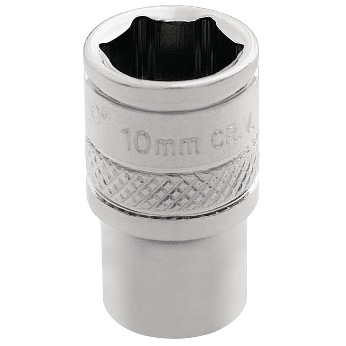 Draper HI-TORQ 6 Point Socket, 1/4" Sq. Dr., 10mm 32562 Draper - Dynamic Drive