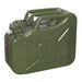 Sealey Jerry Can 10L Green JC10G Sealey - Dynamic Drive