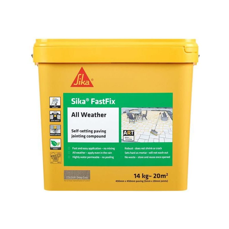 Everbuild Sika Sika® FastFix All Weather Deep Grey 14kg Everbuild Sika - Dynamic Drive