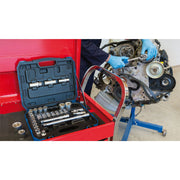 Draper Combined MM/AF Socket Set, 1/2" Sq. Dr. (33 Piece) 16363 Draper - Dynamic Drive