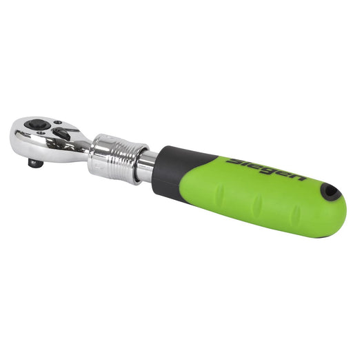 Siegen Siegen Extendable Ratchet Wrench 1/4"Sq Drive S01282 Siegen - Dynamic Drive