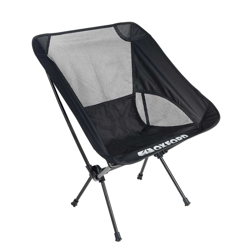 Oxford Camping Chair Black: Lightweight and Foldable Outdoor Chair for Camping Oxford - Dynamic Drive