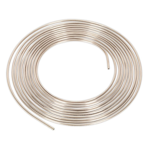 Sealey Brake Pipe Seamless Tube Cupro-Nickel 22 Gauge 3/16" x 25ft BS EN 12449 C Sealey - Dynamic Drive