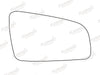 Summit Stick-On Standard Mirror Glass fits Vauxhall Zafira 2 05 to 10 RHS Summit - Dynamic Drive