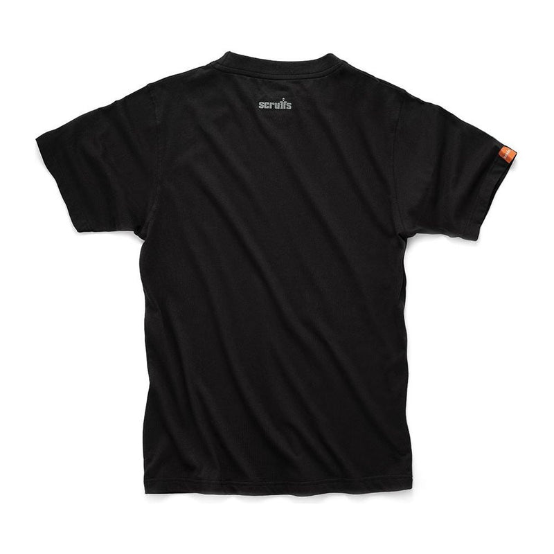 Scruffs Eco Worker T-Shirt Black XL Scruffs - Dynamic Drive