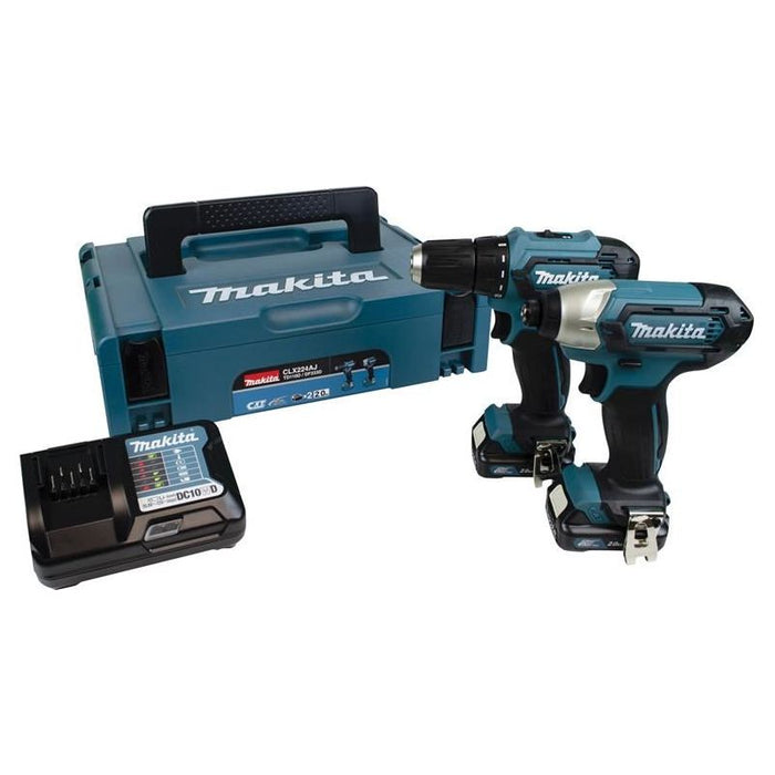 Makita CLX224AJ 12Vmax CXT Twin Pack 12V 2 x 2.0Ah Makita - Dynamic Drive