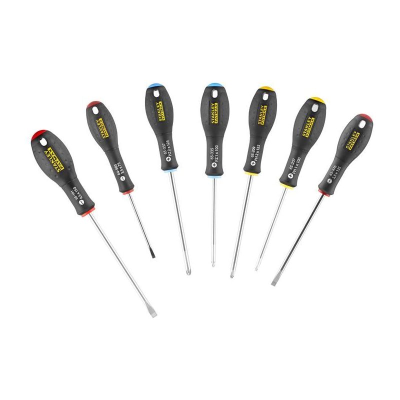 Stanley® Hand Tools FatMax® Screwdriver Set, 7 Piece STANLEY® Hand Tools - Dynamic Drive