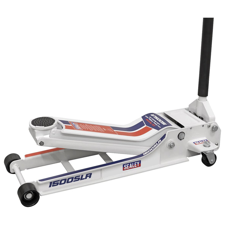 Sealey Low Profile Rocket Lift Trolley Jack 1.5 Tonne 1500SLR Sealey - Dynamic Drive