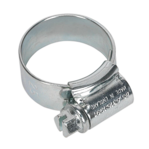 Sealey HI-GRIPï Hose Clip Zinc Plated17-25mm Pack of 20 HCJ0X Sealey - Dynamic Drive