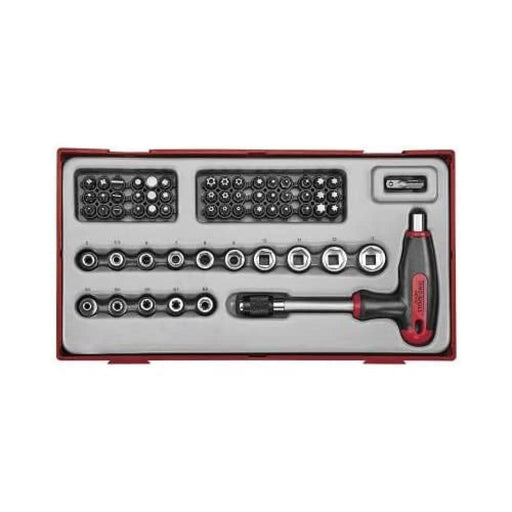 Teng Tools T-Handle Bits Driver Set TT1 62 Pieces Teng Tools - Dynamic Drive