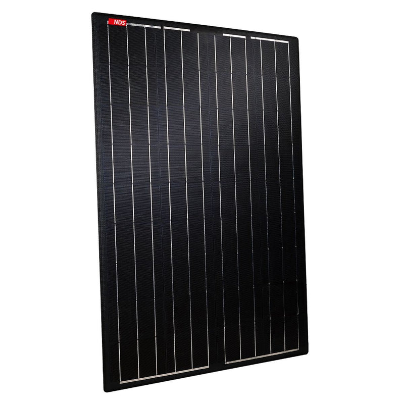LightSolar 105W Black Solar Panel (1018 x 503 x 4mm) for Caravan Use Nova - Dynamic Drive