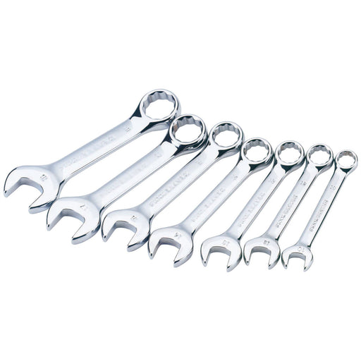 Draper HI-TORQ Metric Stubby Combination Spanner Set (7 Piece) Draper - Dynamic Drive