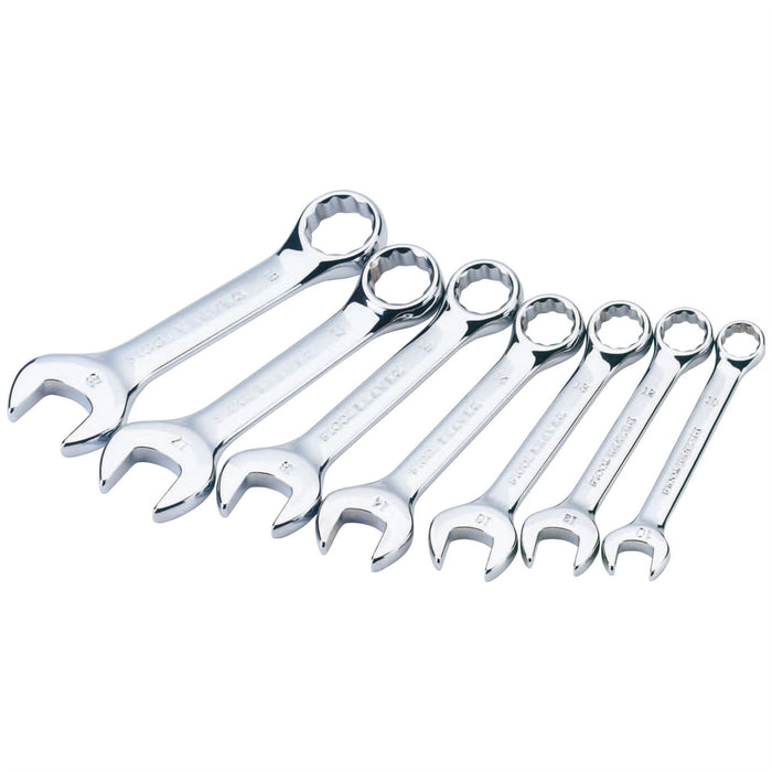 Draper HI-TORQ Metric Stubby Combination Spanner Set (7 Piece) Draper - Dynamic Drive