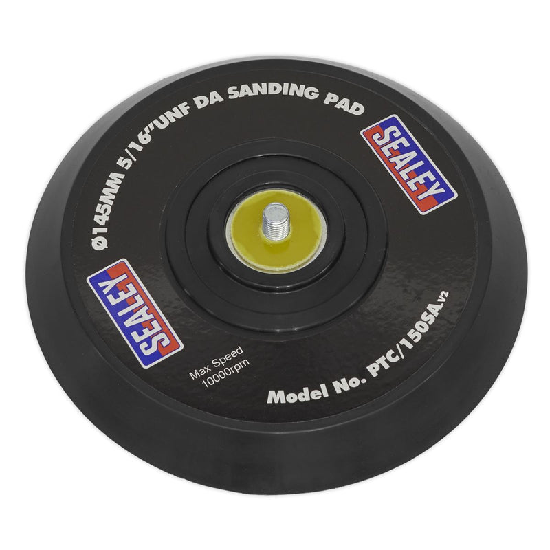 Sealey DA Backing Pad for Stick-On Discs145mmï5/16"UNF PTC/150SA Sealey - Dynamic Drive