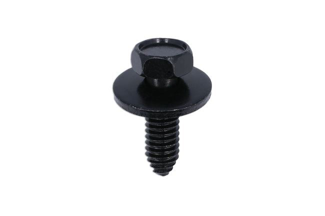 Connect Black Hex-Head Body Screw with Washer - for Vauxhall Opel 5pc Connect - Dynamic Drive