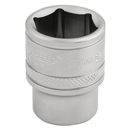 Draper 6 Point Metric Socket, 3/8" Sq. Dr., 17mm 16543 Draper - Dynamic Drive