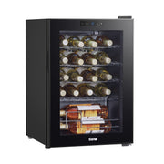 Baridi 20 Bottle Wine Cooler Fridge with Touchscreen Controls & LED Light - Black Baridi  - Dynamic Drive