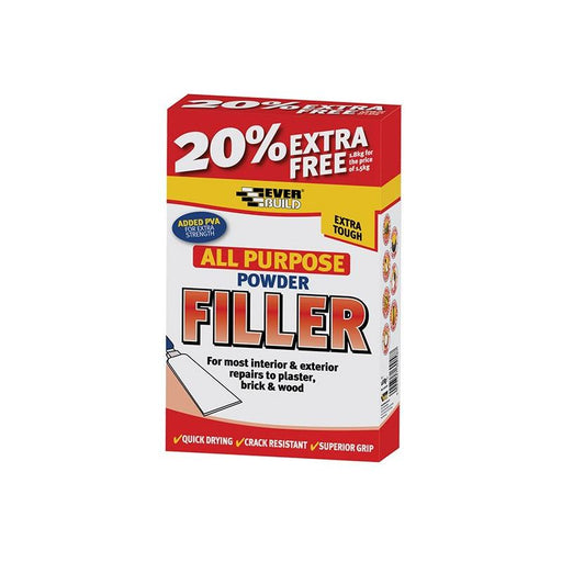 Everbuild Sika All Purpose Powder Filler 450g + 30% Free Everbuild Sika - Dynamic Drive