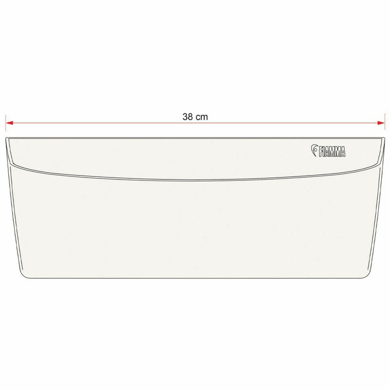 FIAMMA LARGE STORAGE BIN POCKET PLUS L motorhome caravan door bin boat campervan Fiamma  - Dynamic Drive