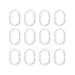 Shower Curtain White & Green Dot 234701 Rayen - Dynamic Drive