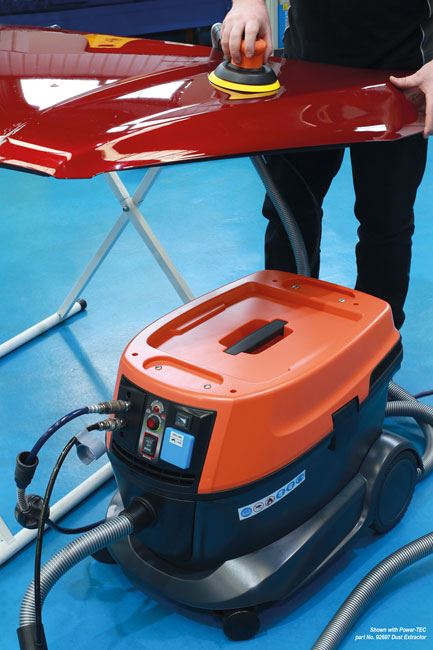 Powertec Air Palm Random Orbital Sander - 150mm - 92685 Powertec - Dynamic Drive
