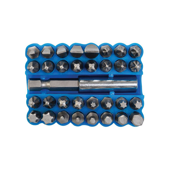 Silverline Screwdriver Bit Set 33pce 25mm SB09 Silverline  - Dynamic Drive
