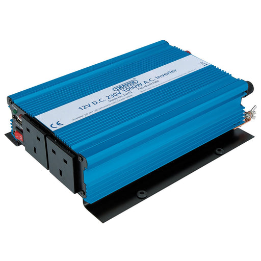 Draper 12V DC-AC Inverter, 1000W 23245 Draper - Dynamic Drive