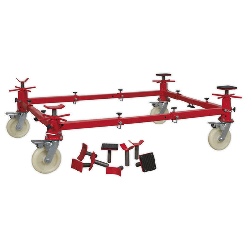 Sealey Vehicle Moving Dolly 4-Post 900kg VMD002 Sealey - Dynamic Drive