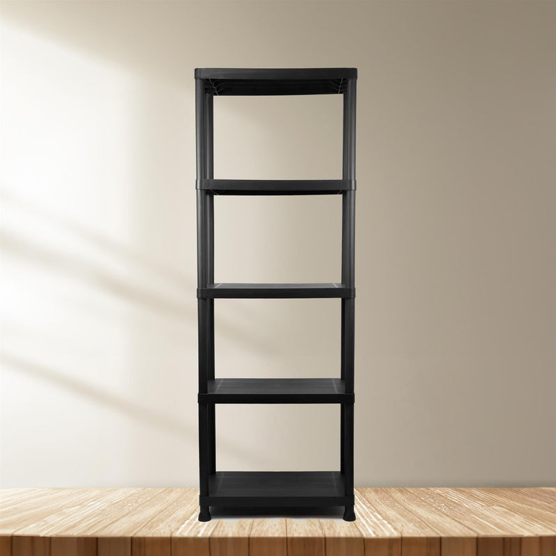 Streetwize 5-Tier Heavy Duty Plastic Shelving 20kg Per Shelf Streetwize - Dynamic Drive