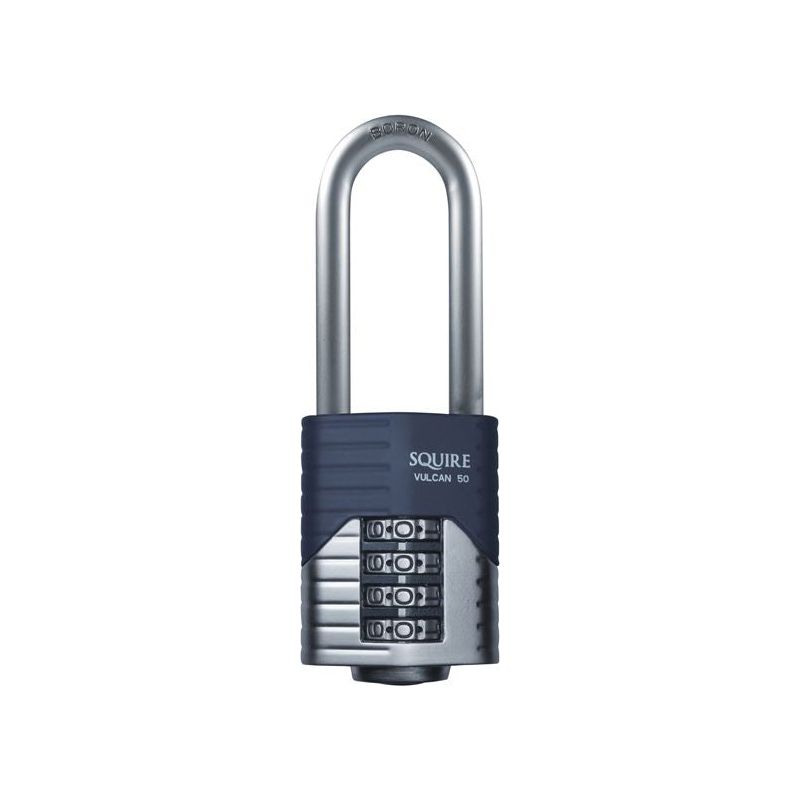 Squire Vulcan Long Boron Shackle Combination Padlock 40mm Squire - Dynamic Drive