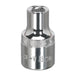 Sealey WallDrive Socket 8mm 1/2"Sq Drive Fully Polished SP1208 Sealey - Dynamic Drive