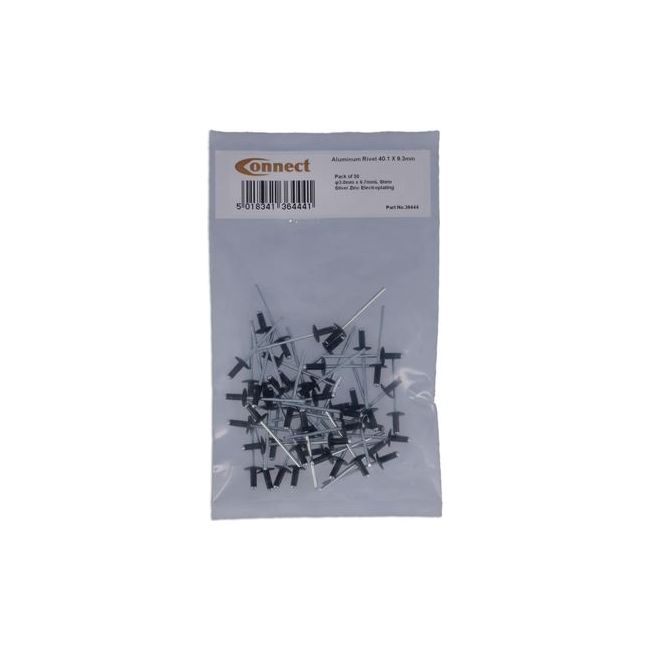 Connect Aluminum Trim Rivet - for Ford 50pc 36444 Tool Connection - Dynamic Drive