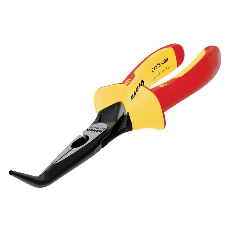 Bahco 2427S ERGO™ Insulated 45° Bent Nose Pliers 200mm (8in) Bahco - Dynamic Drive