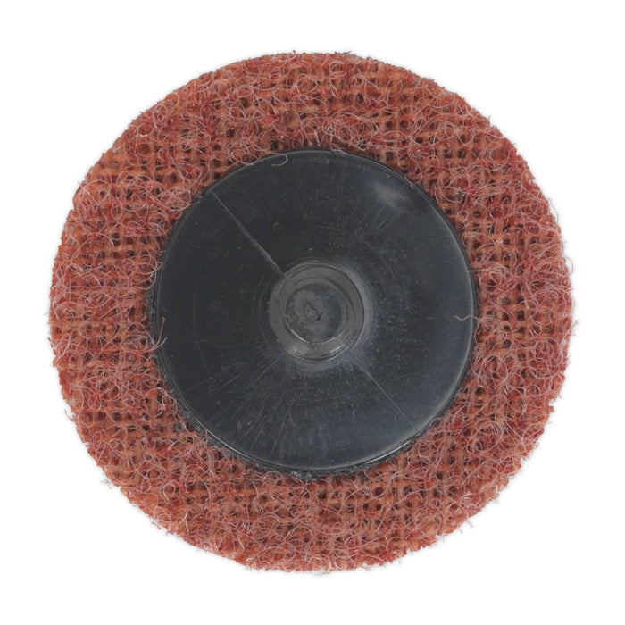 Sealey Quick-Change Preparation Pad50mm Medium Pack of 10 PTCQC50M Sealey - Dynamic Drive
