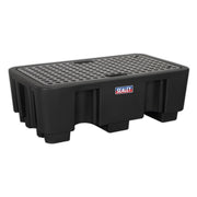 Sealey Barrel Bund Polyethylene 1300 x 750 x 440mm 2 Drum DRP17 Sealey - Dynamic Drive