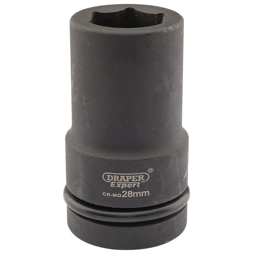 Draper Expert HI-TORQ 6 Point Deep Impact Socket, 1" Sq. Dr., 28mm Draper - Dynamic Drive