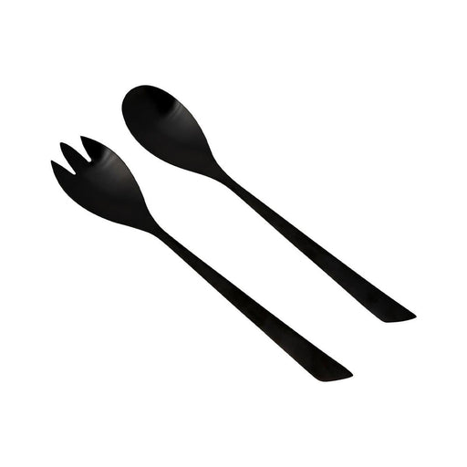 Bo-Camp Industrial Collection Salad Servers Fay 2 Pieces Black Bo-Camp - Dynamic Drive
