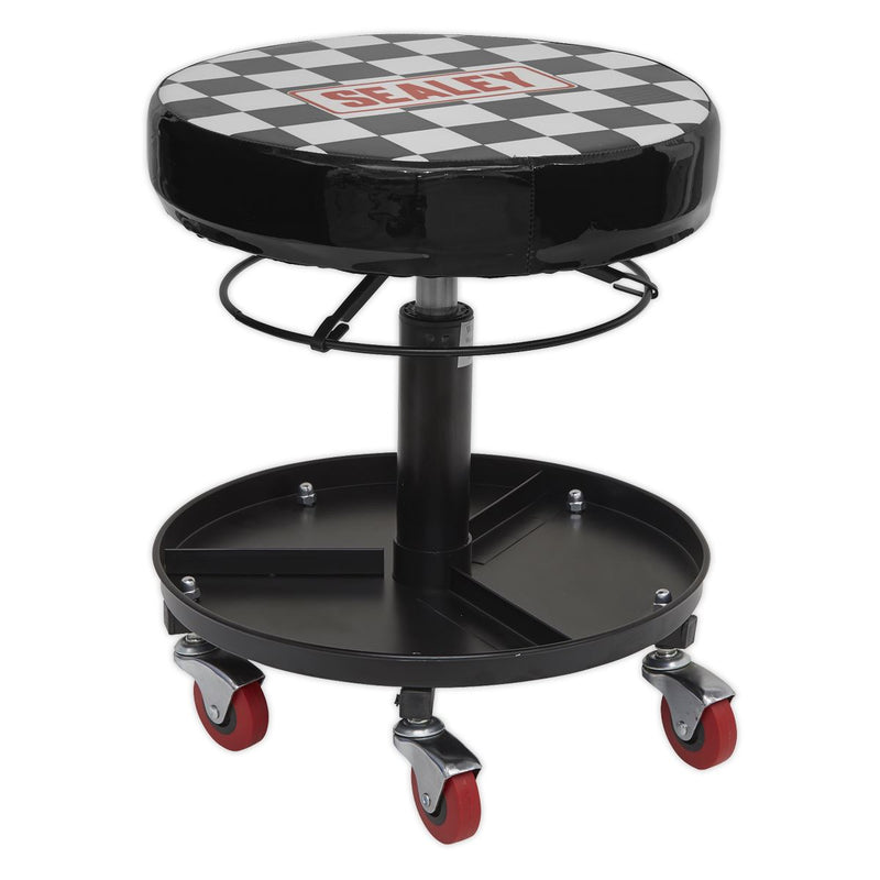 Sealey Gas Sprung Mechanic's Seat SCR15 Sealey  - Dynamic Drive